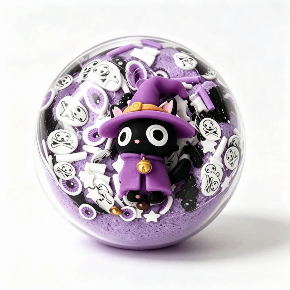 Gift Idea Slow Rebound Squishy Ball Handmade Soft Squeeze Fidget Slow Rising Cute Squeeze Halloween Themed