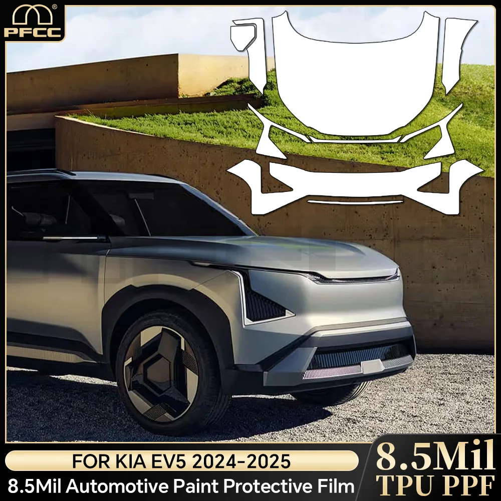 

For KIA EV5 2024 2025 Anti-Scratch TPU Paint Protection Film Pre-cut PPF Car Body Kit Resistant Repairable Bra Car Accessories