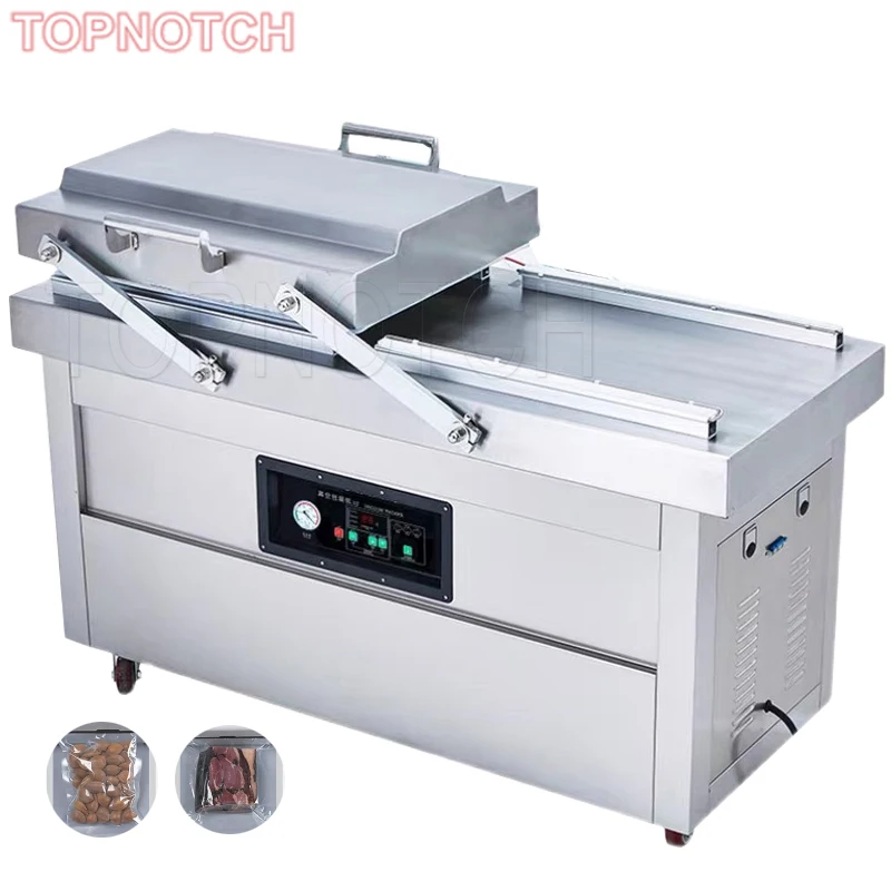 

CE Certified Double Chamber Sealer Sealing Forming Vacuum Packaging Machine Food Grade