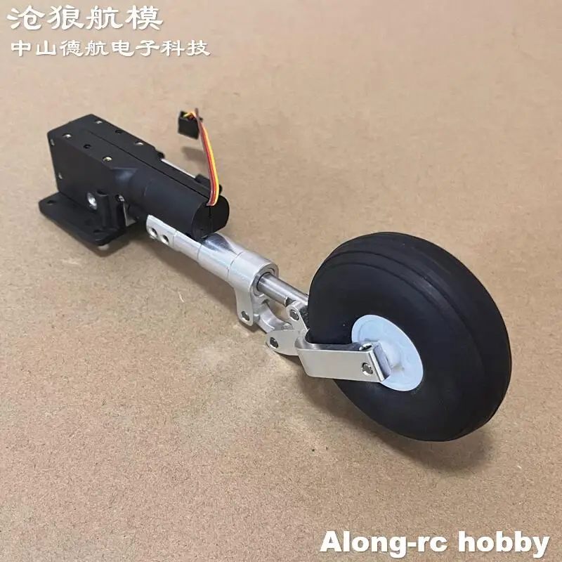 Pièce d'avion RC 135mm - 225mm, nez rétractable, amortissement, train d'atterrissage à genoux, trépied de choc à vis sans fin pour modèles d'avion 3-5kg
