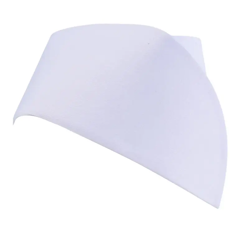 

AEF5-Nurse Hat Headband Nurse Cap Costume Women's Swallowtail Hat For Nursing School Ceremony, Pinning Ceremony(White)