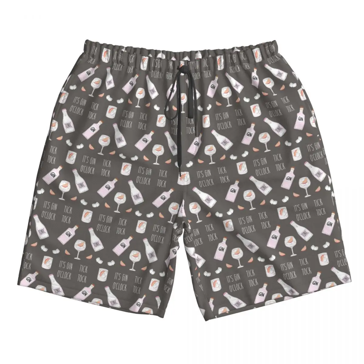 

Gin O'clock Gin Lover Gi Trunks Beach Board Shorts Casual Quick Dry Swimming Summer Men Pants