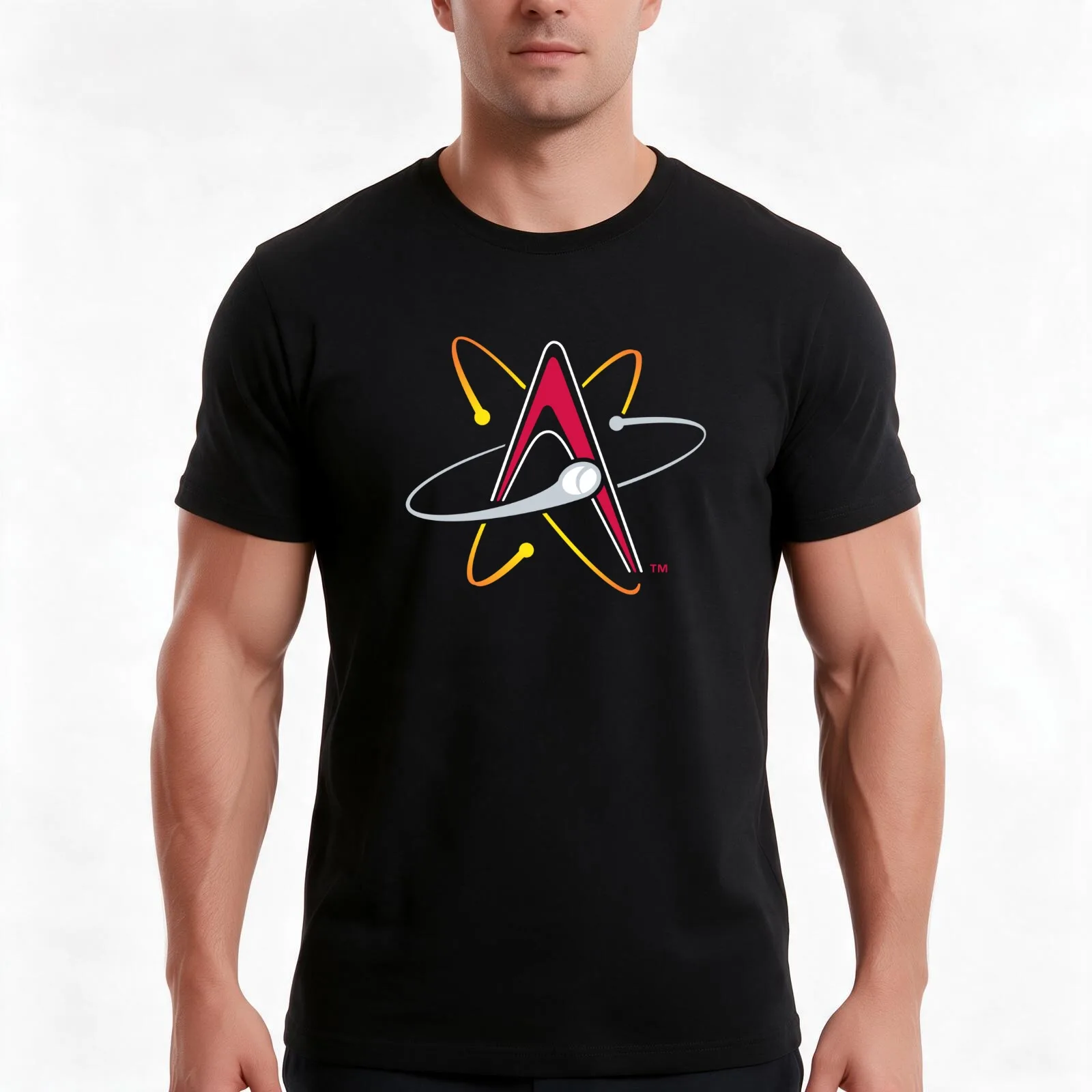 The Isotopes Albuquerque merc T-Shirt, Summer Casual Cotton Tee, Oversized Streetwear Tops, Vintage Graphic Print, 100% Cotton