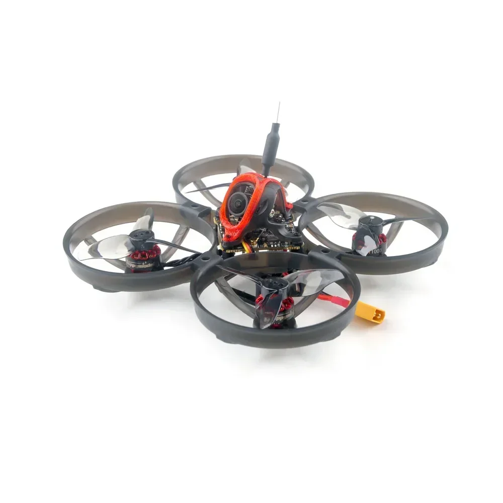 HappyModel Mobula8 - 1-2S 85mm Micro Whoop Quad X12 AIO Flight Controller 400mW Caddx Ant EX1103 KV11000 SPI ELRS 2.4G