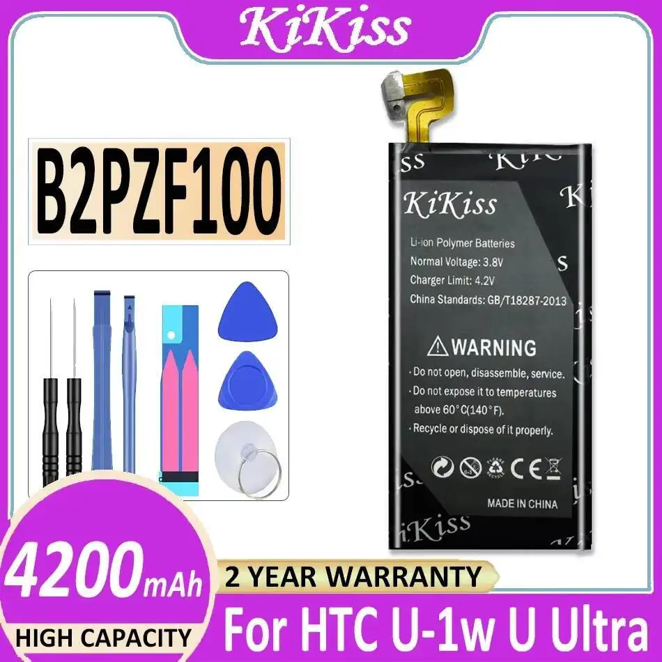 

B2PZF100 For Htc Ocean Note U-1W U Ultra Fast Charging Mobile Phone Battery Durable 4200Mah