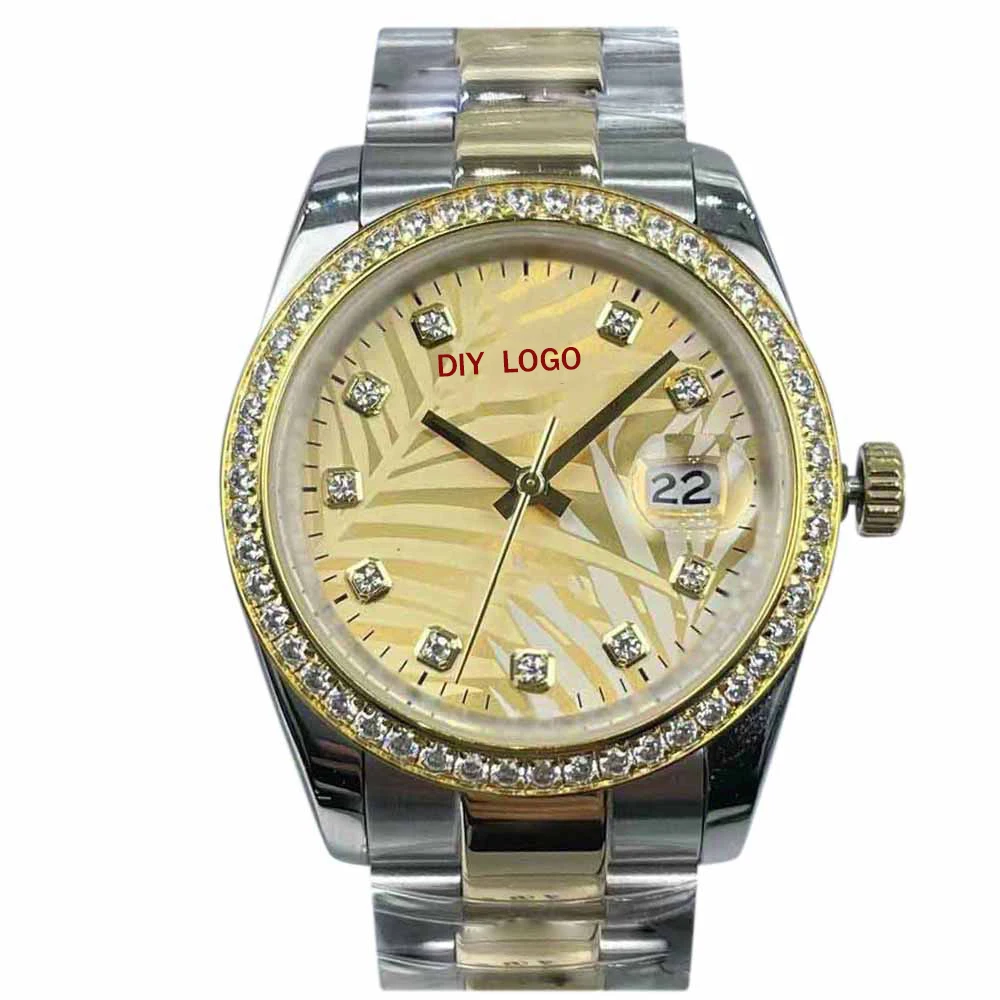 36mm Elegant Women Watch Stainless Steel Watches Chronograph Wrist watch – Perfect for Business and Luxury