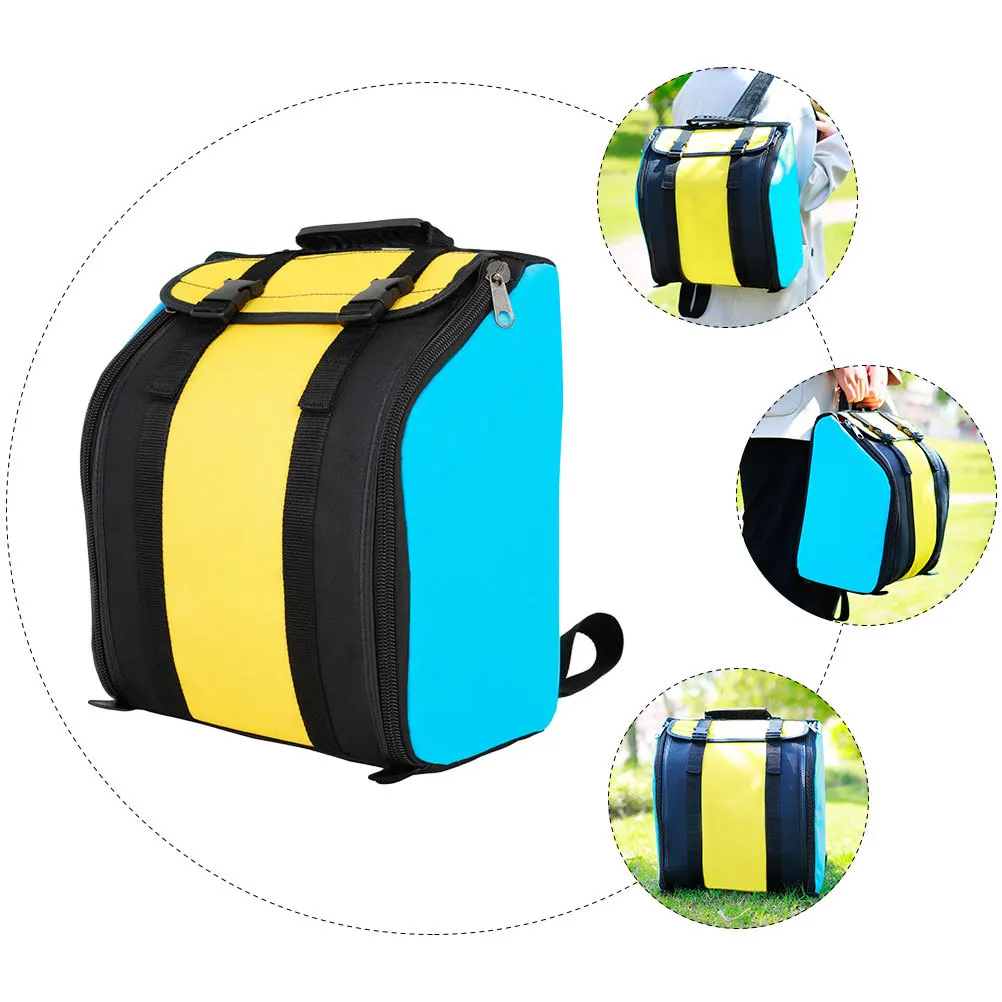 

Durable Bass Accordion Backpack Bag Adjustable Straps Portable Carrying Storage Case Protective Gig Pouch for Concert School
