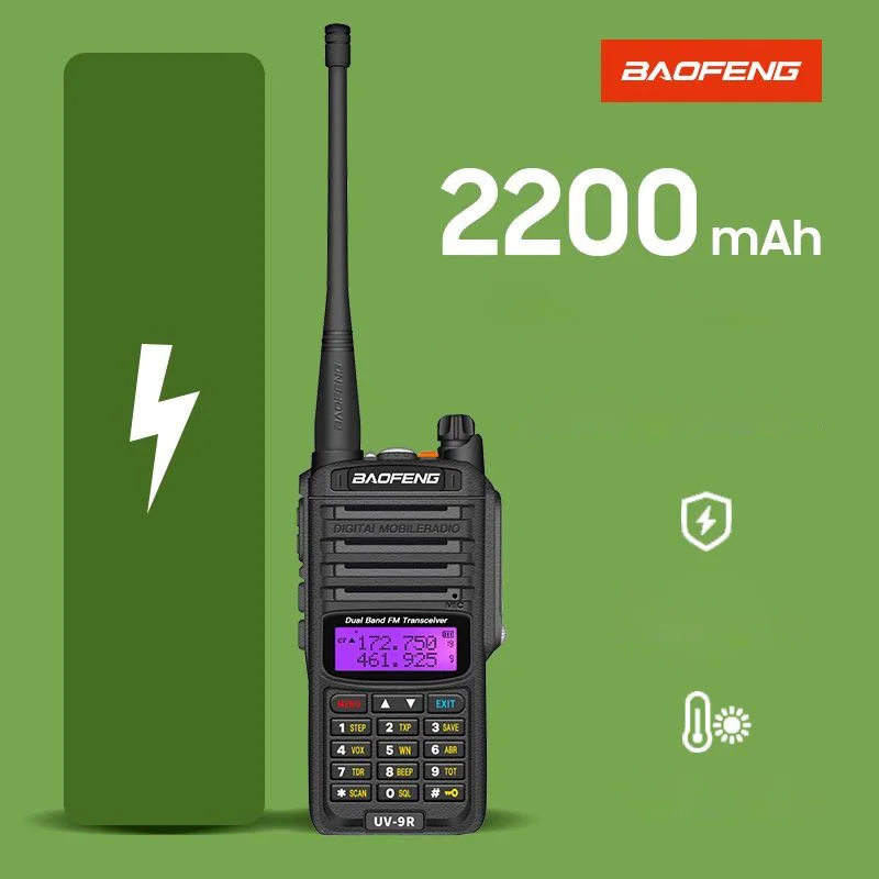 Baofeng High Quality Walkie Talkie Waterproof Dustproof High Power Frequency Modulation Handheld Construction Site Outdoor