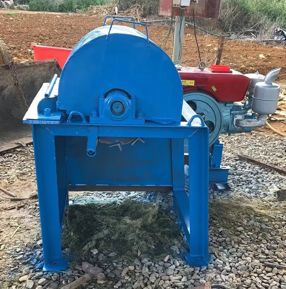 Automatic Fiber Extracting Machine Good Quality Sisal Decorticator Banana Stem Fiber Extraction Device