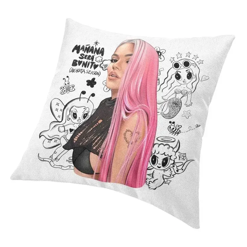 Manana Sera Bonito Karol G Pillow Case Home Decoration Nordic Cushion Cover Square Pillowcase