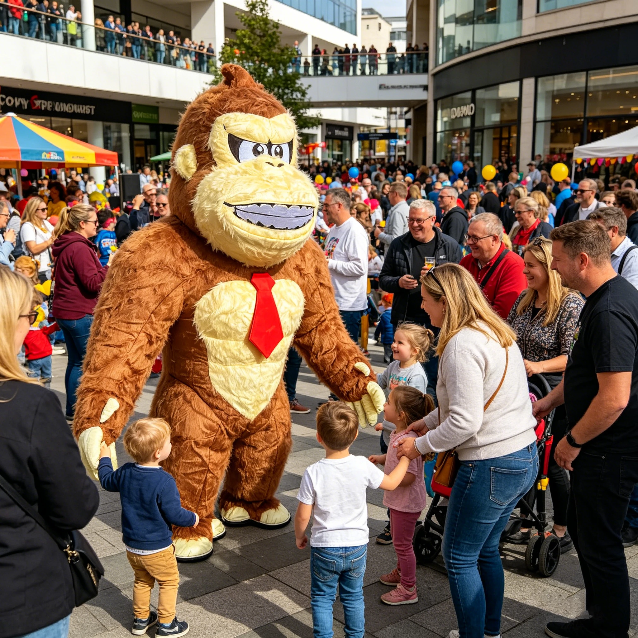 Shopping Center Mascot - Donkey Kong