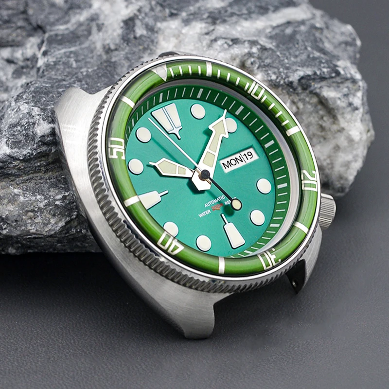 Turtle Abalone Dive Men’s Watch Design 6105 6309 Wth NH35 Stainless Steel Diving Men Automatic Watch 200m Waterproof Resistance