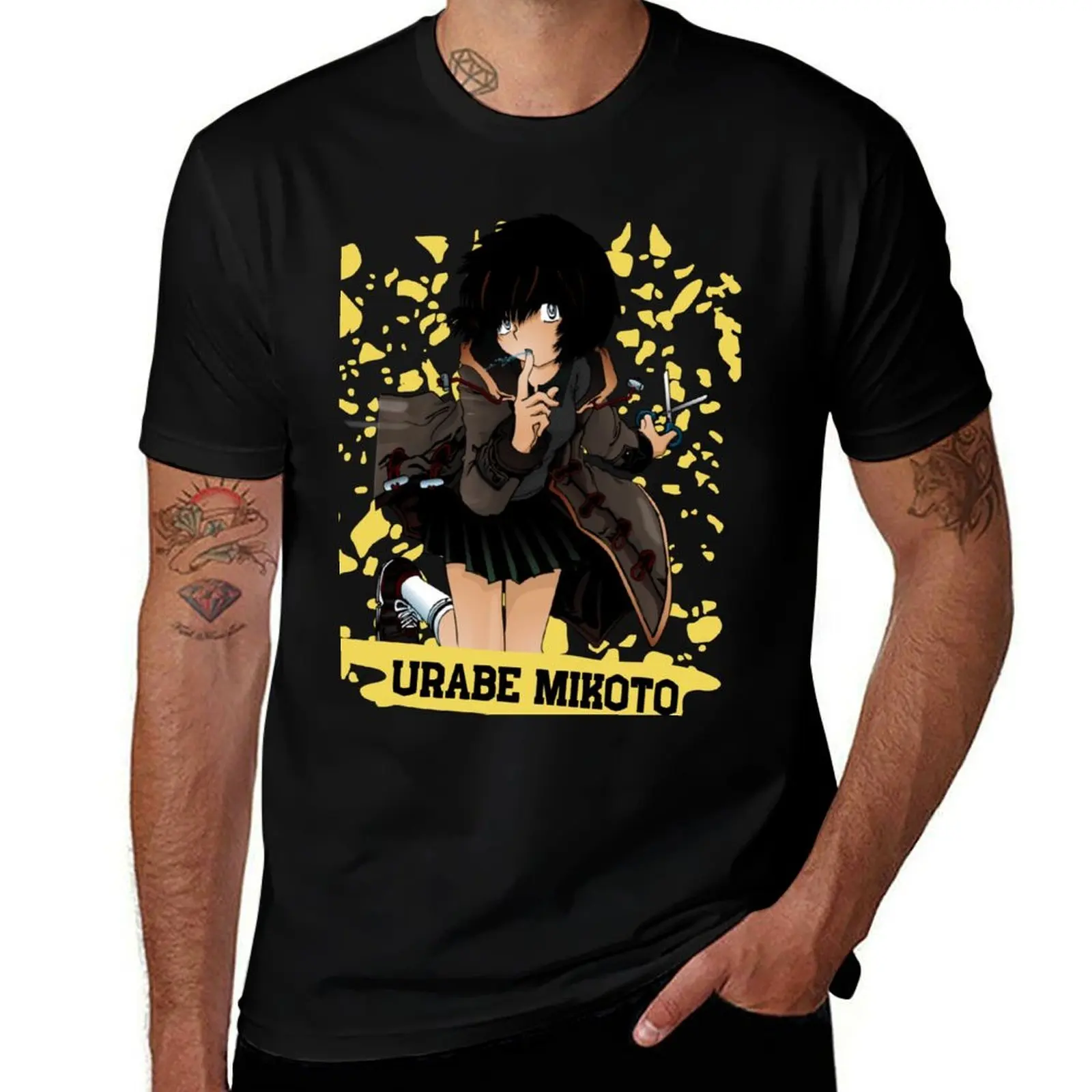 Футболка Urabe Mikoto, мягкая повседневная хлопковая футболка с короткими рукавами