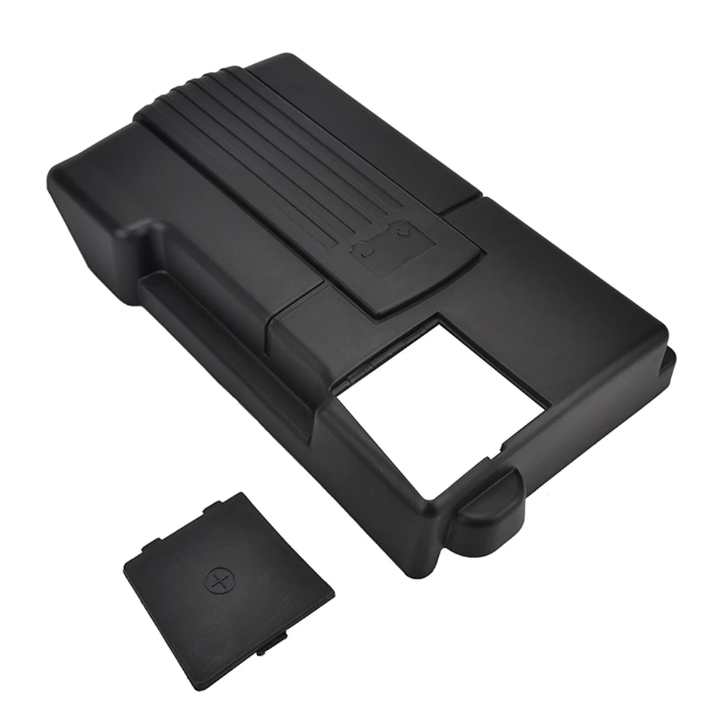 For Skoda Karoq Kodiaq Superb Octavia Mk3 SEAT Leon Mk3 Engine Battery Cover Positive Negative Electrode Dustproof Shell Cap