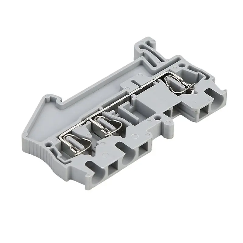 A7THK-ST2.5-TWIN Spring-Cage 3-Conductor ST 2.5TW TWIN Plug Wire Connection 100Pcs Wire Terminal Block Din Rail