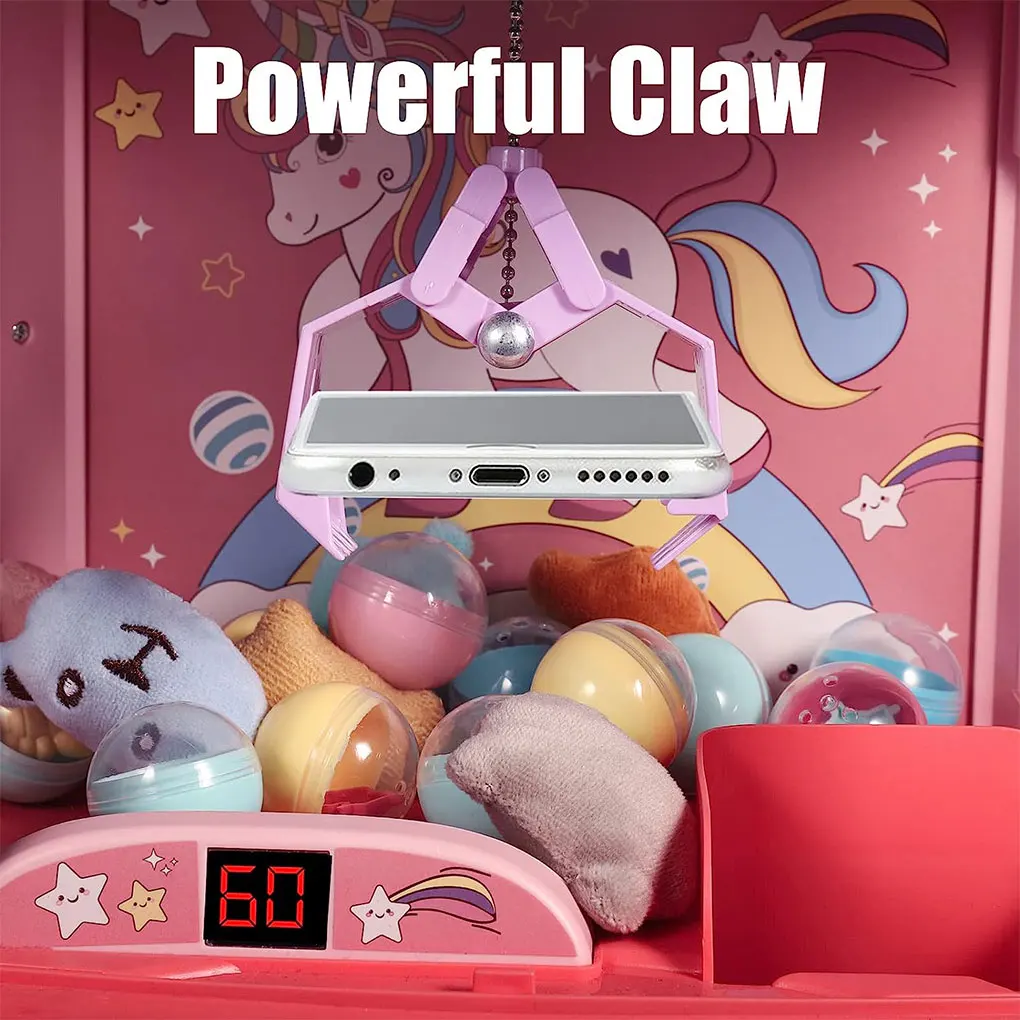 Dual Power Mode Claw Machine For Kids Entertainment Latest Claw Machine Electronic Arcade Game