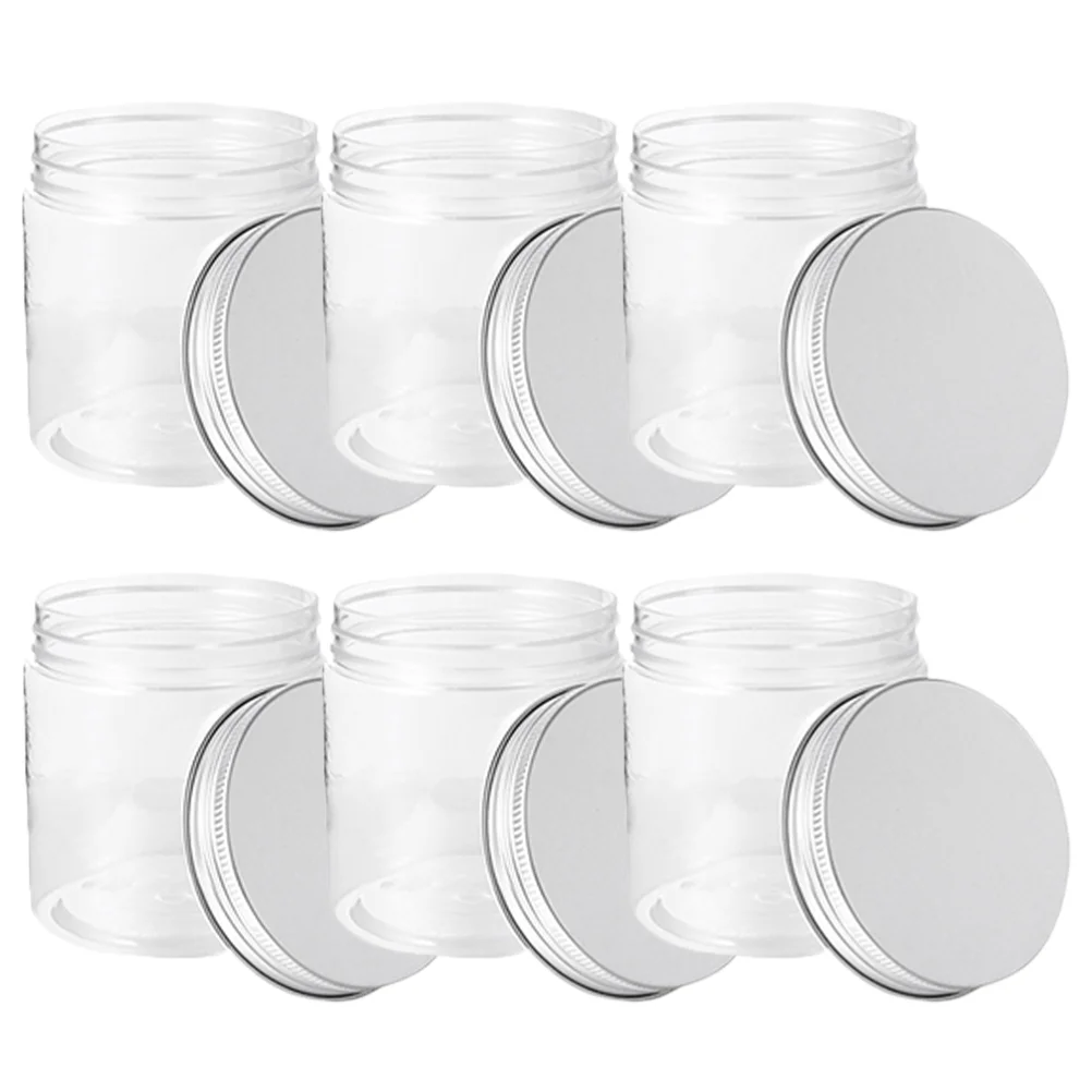 

Aluminum Lid Mason Jars Salad Plastic Candy Portable Food Container Household Containers with Lids