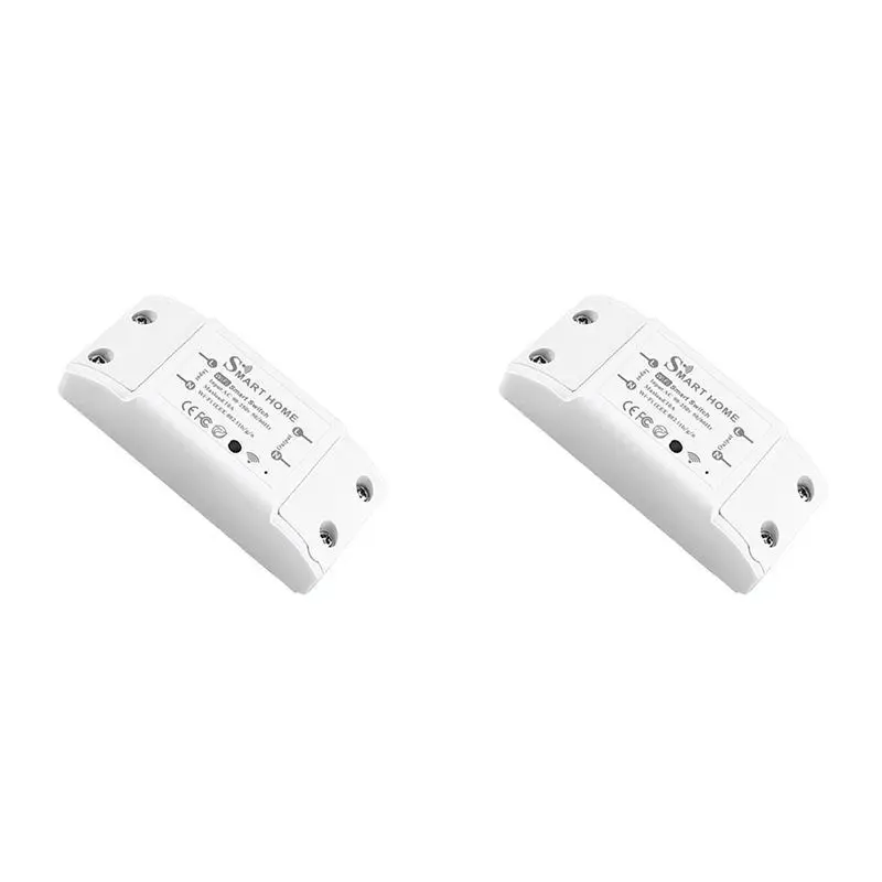 ABZW 2X Smart Switch Tuya Smart Home Wifi Switch Phone Wireless Remote Control Timing Mini Switch Wireless Relay Module