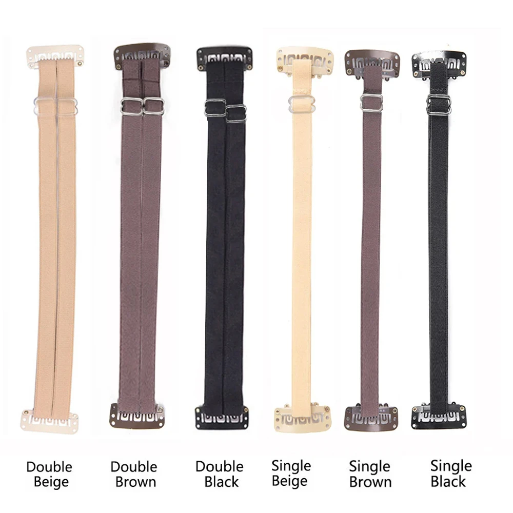 Single/Double Face Lift Band With Clip Hair Holder Facial Anti-Wrinkle Stretching Strap For Lift Up Eyes Invisible Elastic Belt