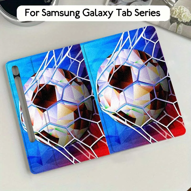 

Football Art Popular Cool Gift For Samsung Galaxy Tab S10 S9 S8 S7 FE Lite Soft Flexible Support Tablet Case
