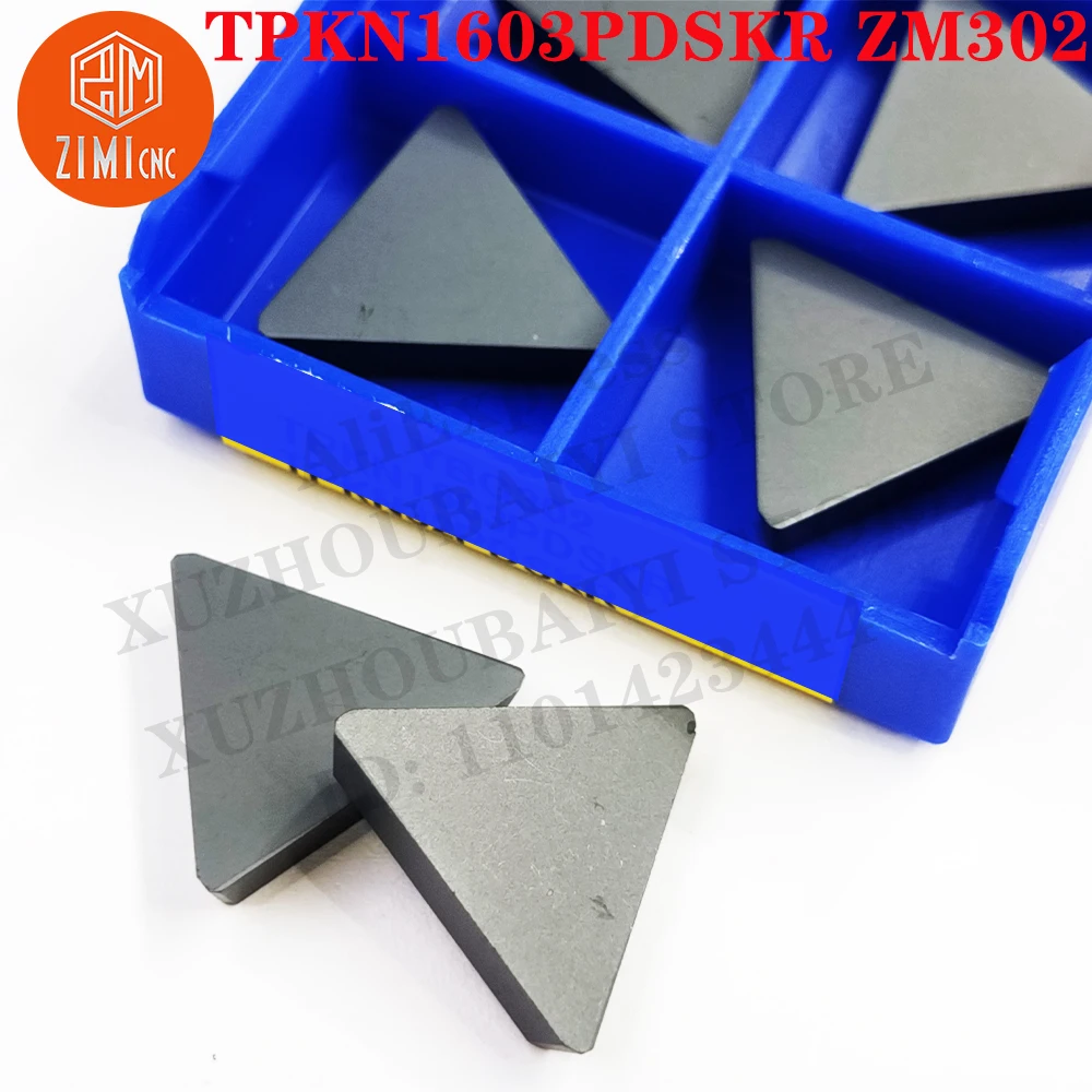 TPKN1603PDSKR ZM302 TPKN 1603PDSKR carbide inserts milling inserts tools CNC Tools Indexable Cutting Turning cutter lathe Tools