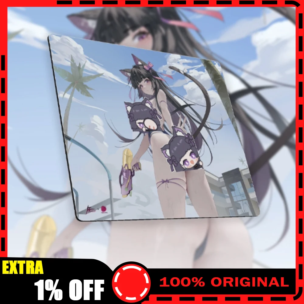 

Cartoon Animation Girl Mousepad Summer Limited Edition Neutral Fine Surface Mouse Pad For Computer Accessories Gifts