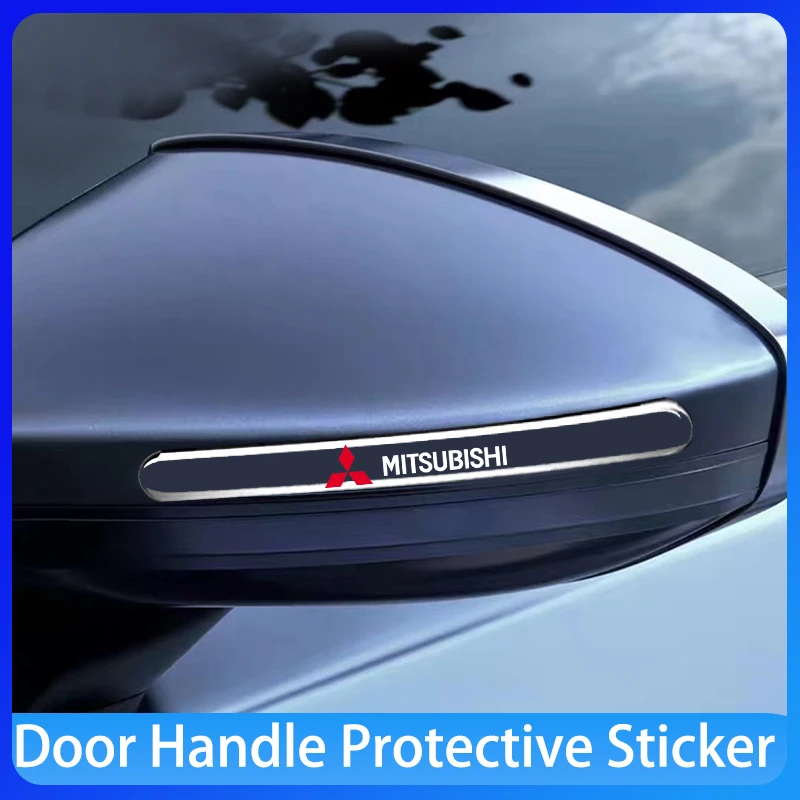 

Car door anti-collision strip door handle protection strip For Mitsubishi ASX Lancer Pajero Outlander L200 EVO Lancer EX