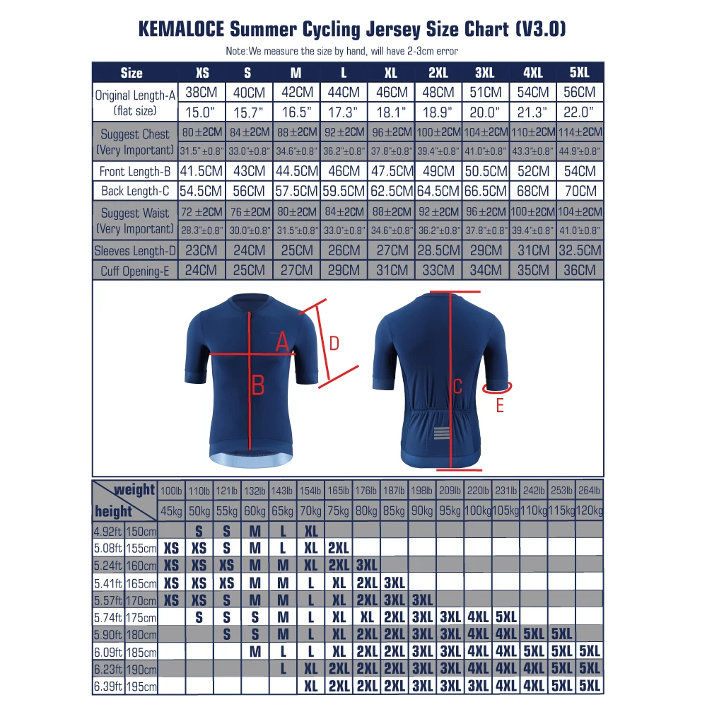 Koszulka rowerowa KEMALOCE męska koszulka rowerowa z krótkim rękawem 2024, letnia solidna niebieska, czarna, biała i szara odblaskowa, oddychająca fajna koszulka rowerowa — zdjęcie 3