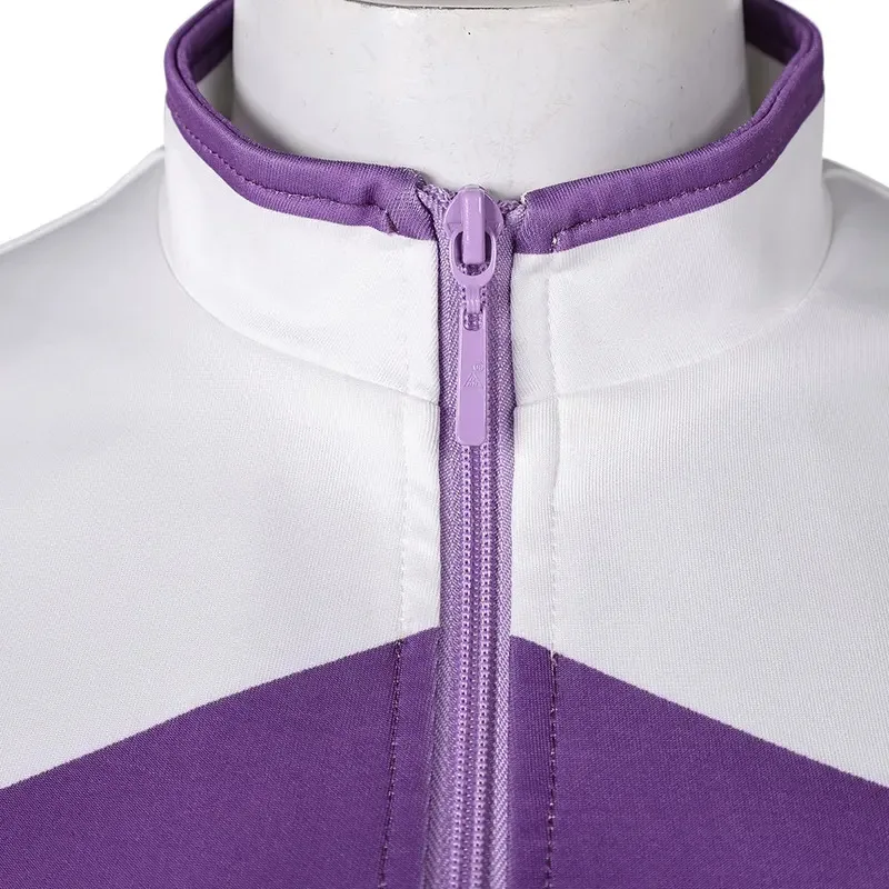 メジロマックイーンコスプレ女性女の子紫スポーツスーツアニメウマ娘衣装変装大人のハロウィンカーニバル Cos 服