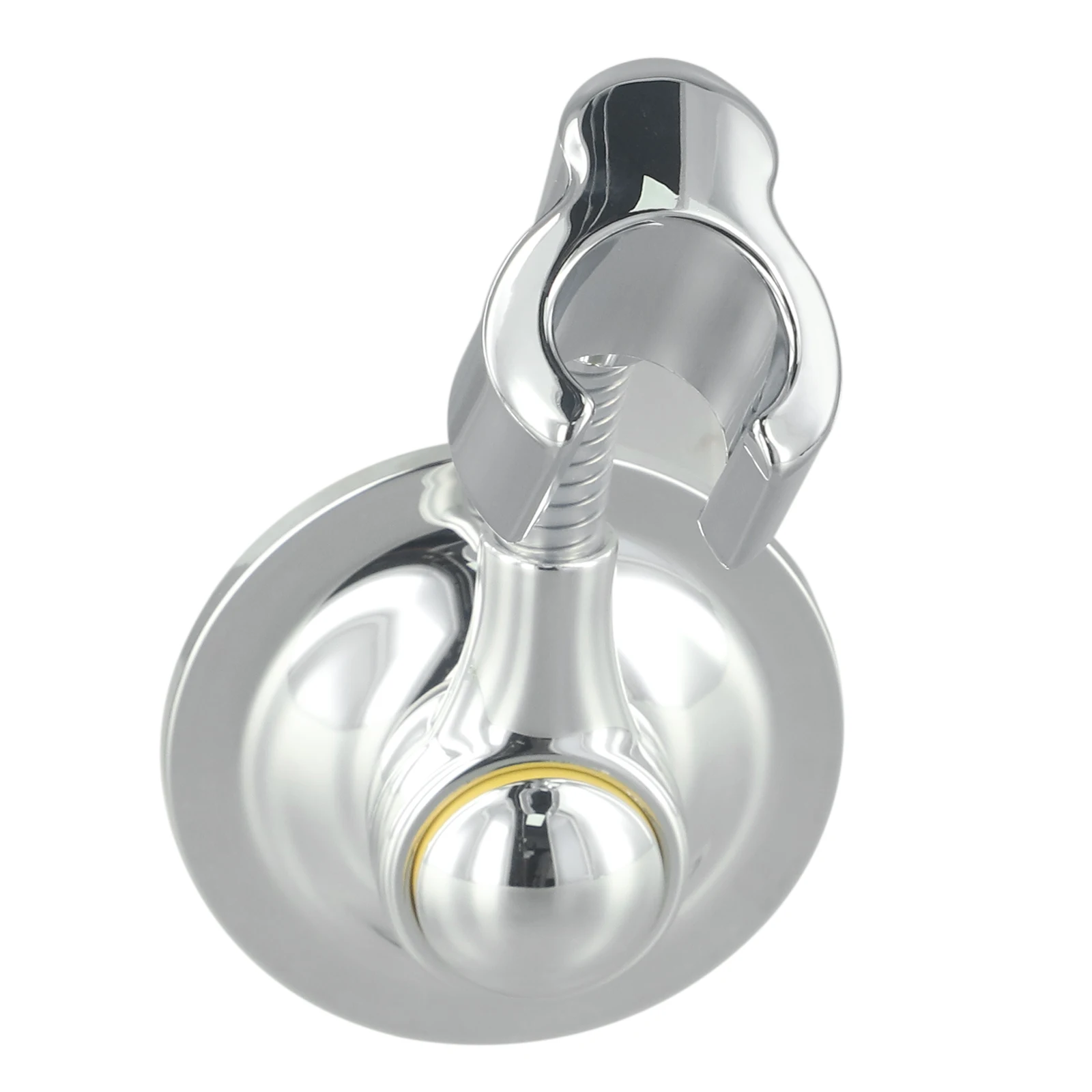 

Brand New Adjustable Shower Holder Suction Cup Manual Shower Holder Sturdy Adjustable Suction Cup Bracket Silver