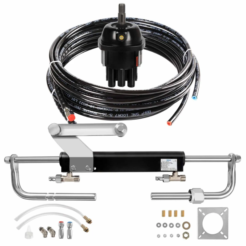 

50-350 hp yacht speedboat cruise ship outboard hydraulic rudder steering machine