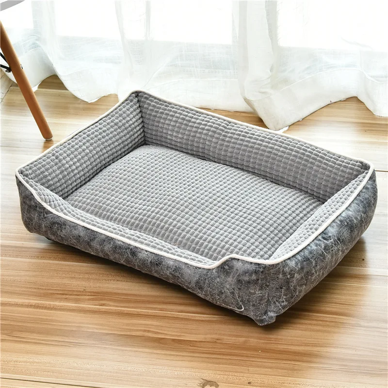 cross-border hot-selling kennel Four Seasons universal removable and washable dog mat cat nest pet supplies wholes