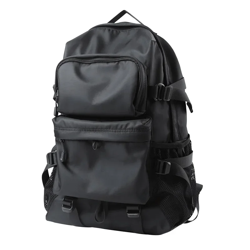 Men Casual Backpack Large Capacity Travel Bag Outdoor Street Style Waterproof Laptop Backpack Schoolbag Male Fashion Bag