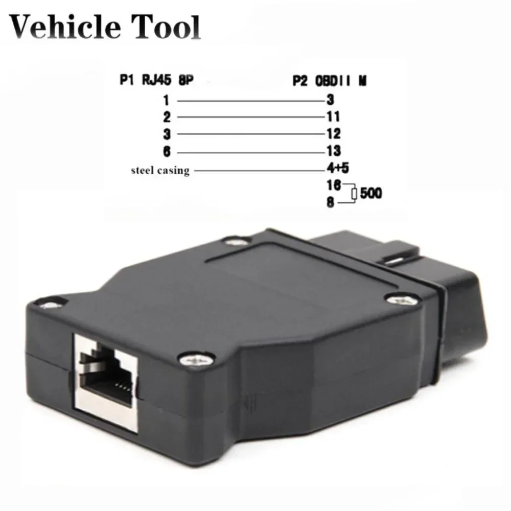 

ENET (Ethernet to OBD) Interface Adapter ICOM Coding for BMW F Series 1-7 series X3 Car Vehicles