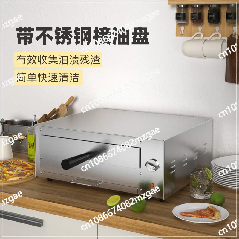 Pizza Oven Commercial Small Single Layer Thickened Electric Oven Bread Cake Oven Air Baking Special Machine