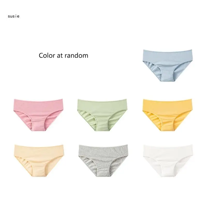 5 Pack Adult Kids Cotton Disposable Underwear Panties for Camping and Public Use X7YA