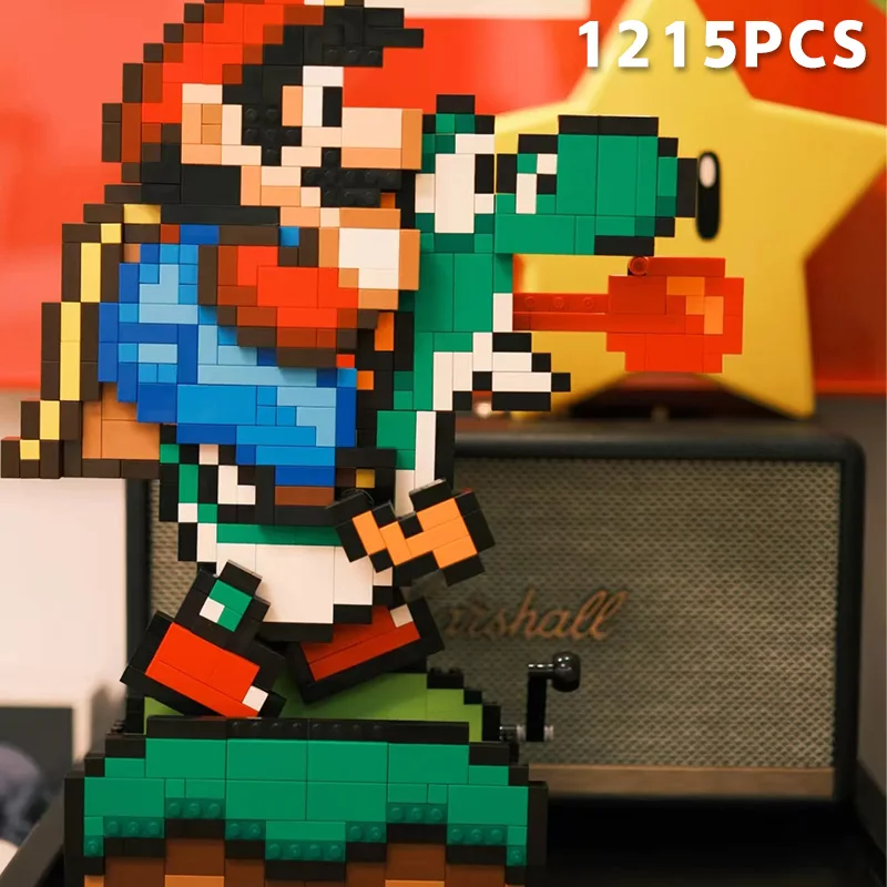 2025년 신제품 MOC 블록 세트 3D 모델 브릭 교육용 DIY 장난감 어린이 및 성인 창의적 데스크탑 장식 생일 선물