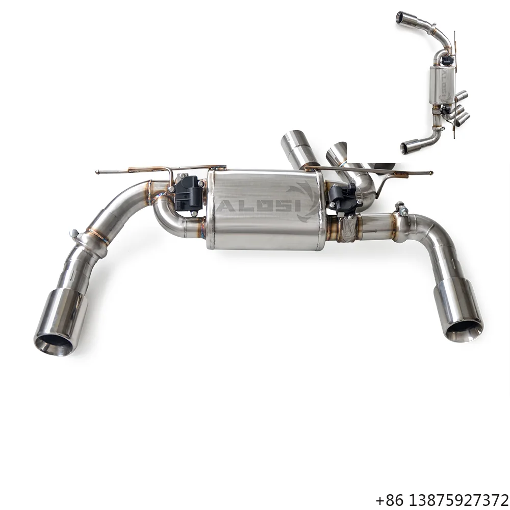 

Sonicdiy SS304 Axleback Exhaust with Valve for 435i N55 3.0T 2014-2016 1.5mm Thick Smooth Finish OEM Fit