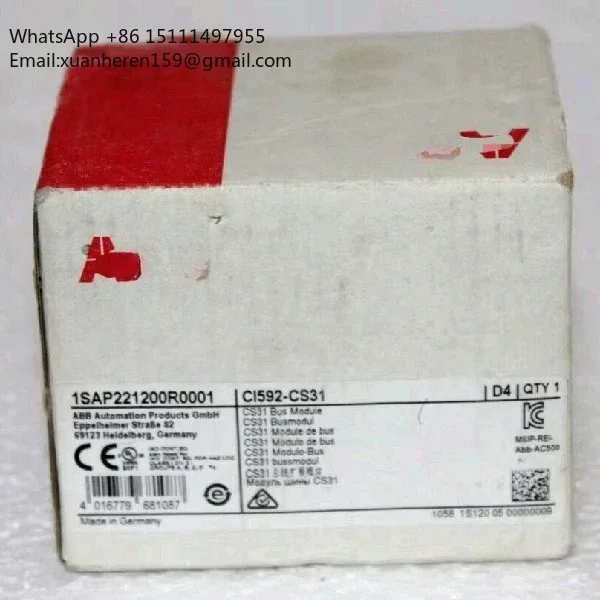 

1sap221200r0001 Ci592-cs31 Bus Module 8di/8do/4ai/2ao, 24vdc/0.5a