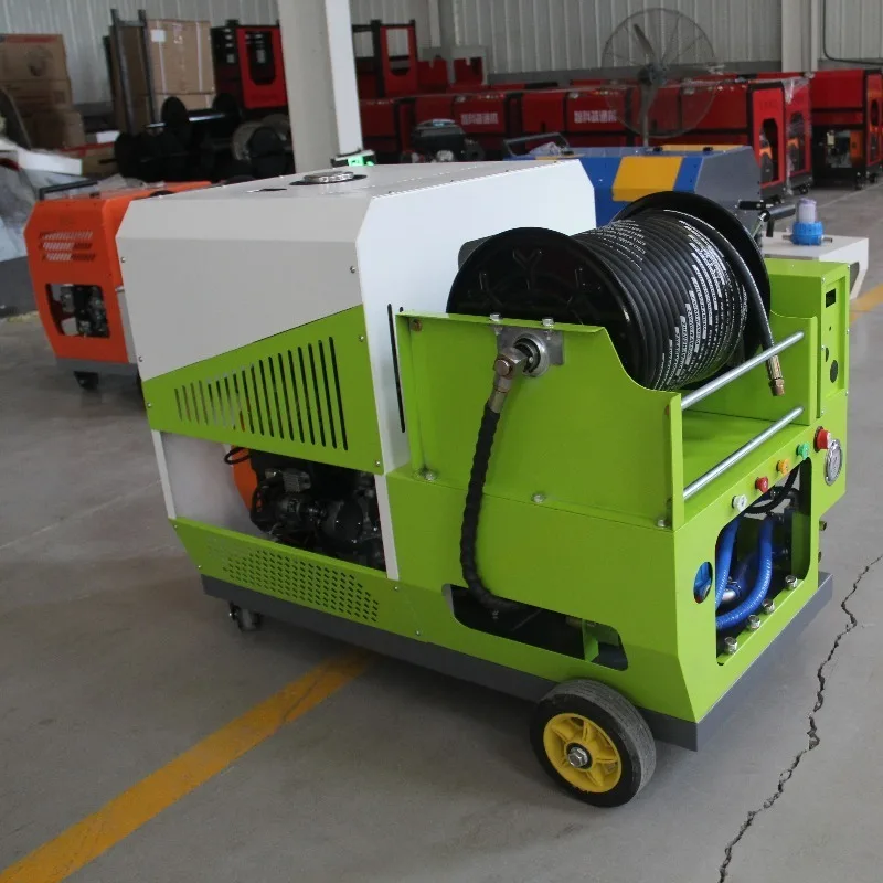 Chawtec Unique and Innovative High Pressure Water Jet Sewer Cleaning Machine 180bar 65lpm 2610psi Favorite Sewer Jet
