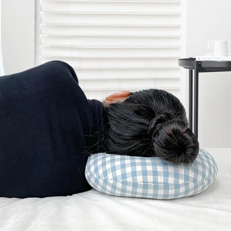 Side Sleepers Cushion Pillow with Hole for Side Sleeping, Neck and Ear Comfort Dropship