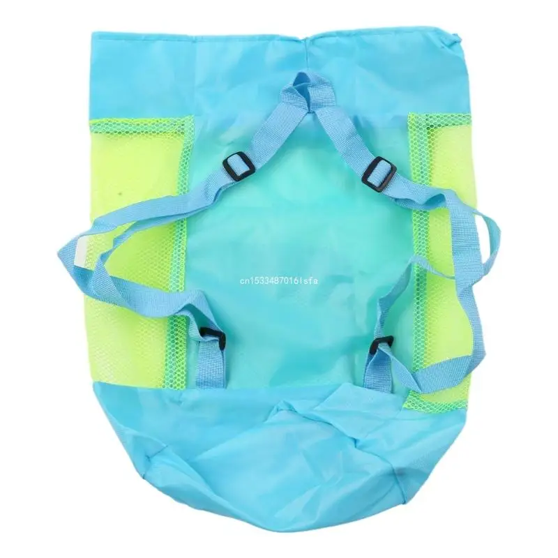 Beach Toy Bag for Sand Pool Glasses Swimsuit Storage Waterproof Backpack Bag MeshBag Boy Girl Kids Beach Bag Dropship