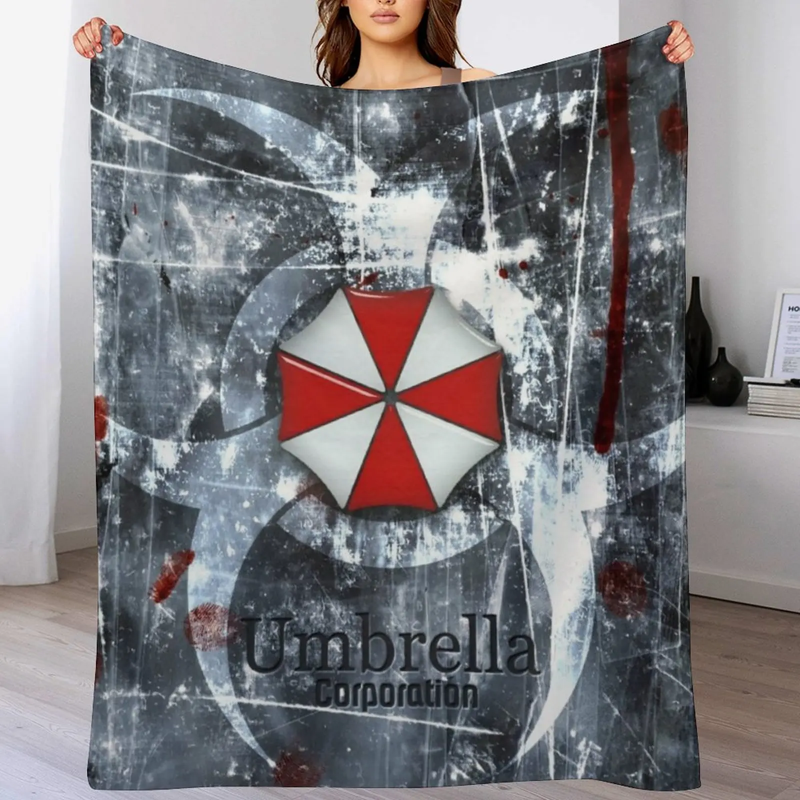 

Resident Evil Throw Blanket Warm Stuffeds For Sofa Thin Blankets