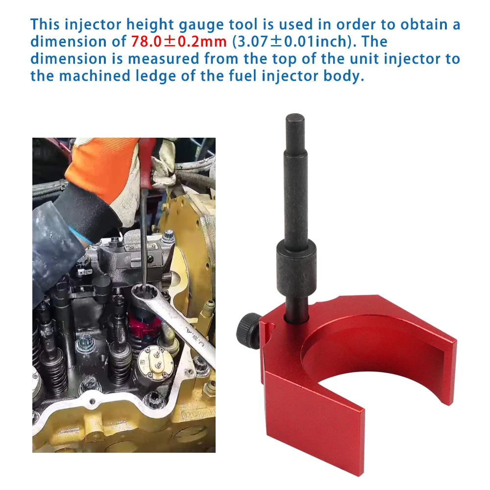 9U-7227 Fuel Injector Height Adjustment Gauge Tool For CAT Caterpillar 3406E, C-15 and C-16