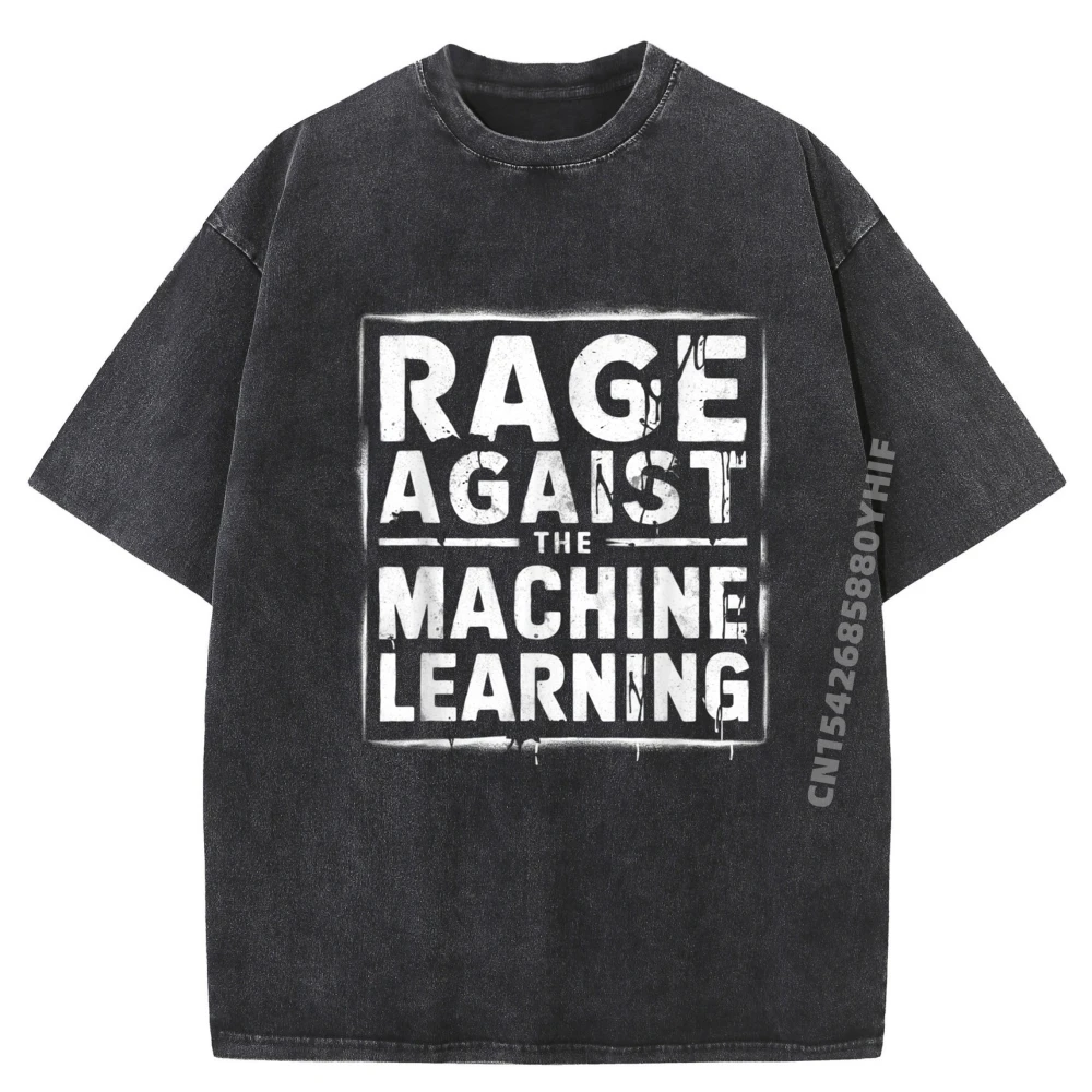 

Мужская футболка в стиле ретро, мужские топы и футболки Rage Agaist The Machine Learning, футболки с рисунком, мужская классическая стираная рубашка