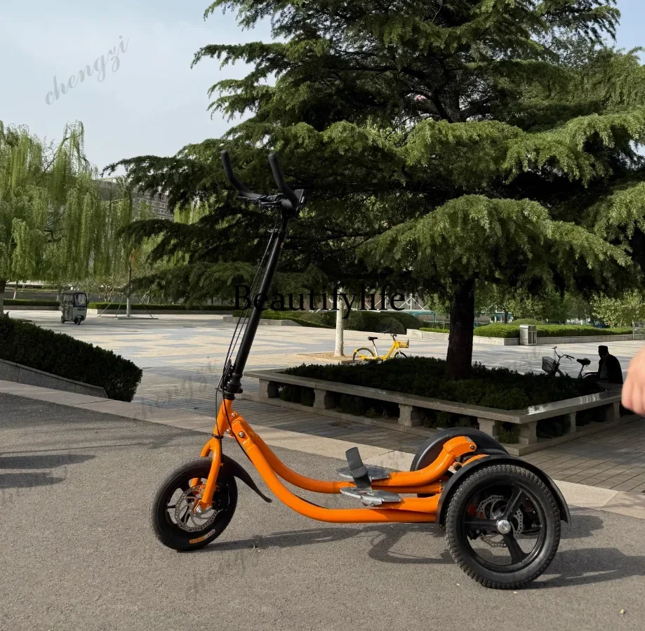 fit Step Fitness Bike Upright Pedal Bike Foldable Internet Celebrity Fitness Step Bike Three Wheel