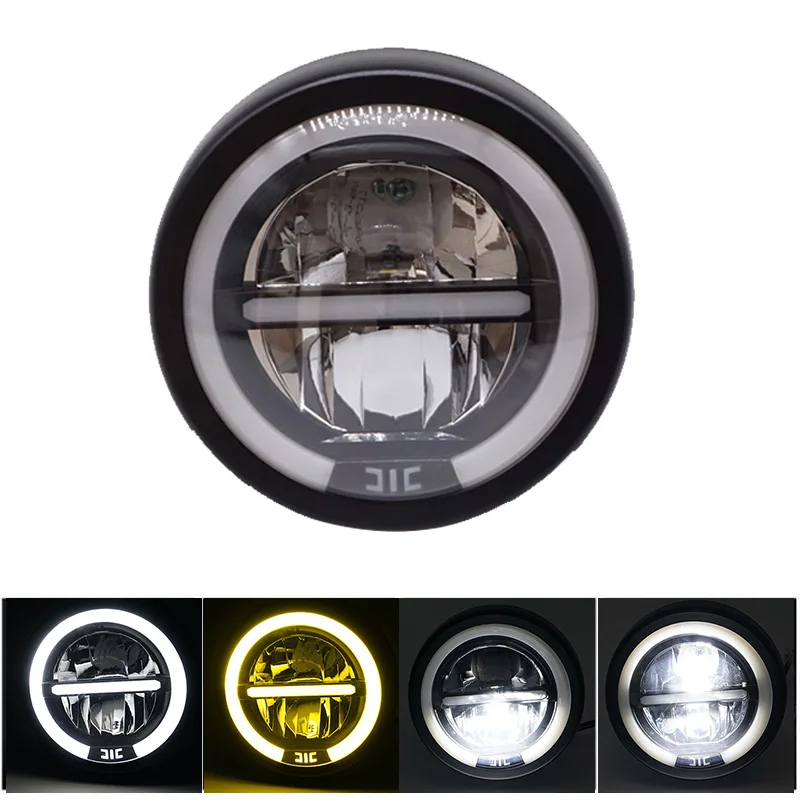 

5.75 Inch Motorcycle LED Headlight For Honda Softail Sportster 883 XL883 FXCW 5 3/4" led DRL Projector motorbike headlamp