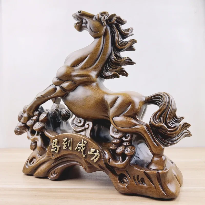 

New Chinese style horse statue handicrafts living room office desk foyer bookshelf home furnishings gifts for customers