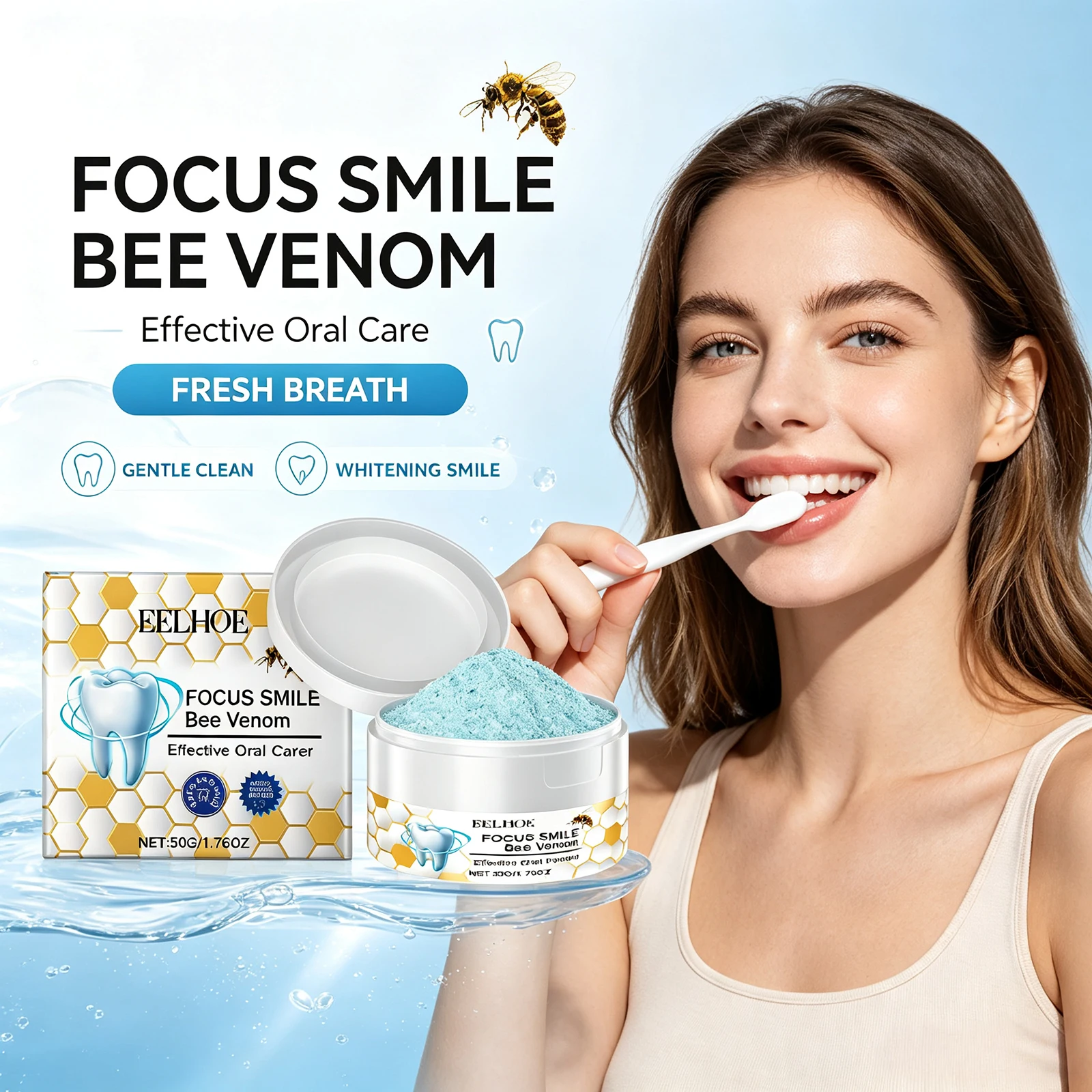 Vitamin C Powder - Eelhoe Bee Venom Teeth Cleansing Powder