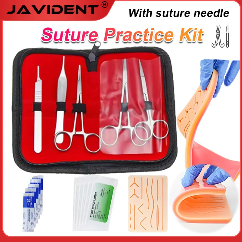 

Surgical Suture Kit Practice Set: Forceps Set—Essential for Medical Students To Quickly Improve Skills on Skin Models